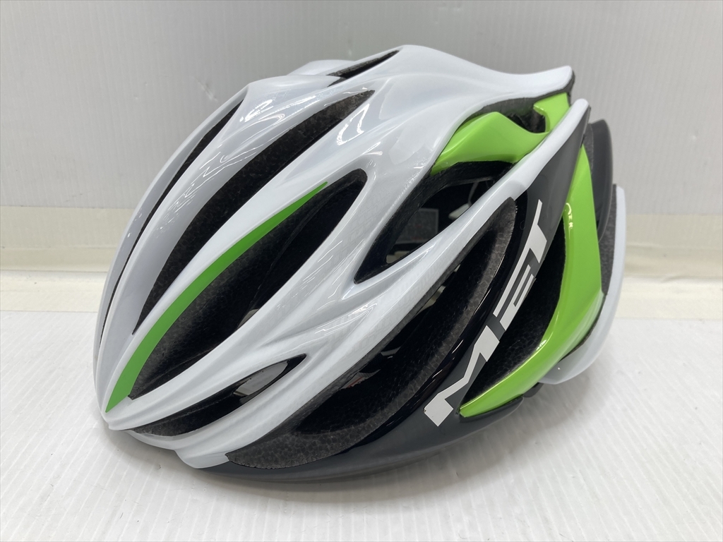 下松)MET メット ヘルメット M95 STRADIVARIUS　HES ストラディバリウス Lサイズ 58-61cm 2013年製 ◆★B260401R16A PD01A