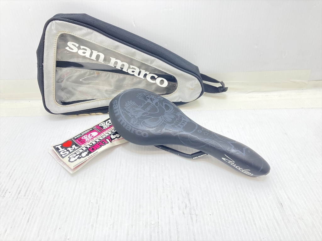 下松)SELLE SANMARCO セラサンマルコ サドル ZONCOLAN SKULL DiRTY ゾンコラン スカル ドクロ ◆★B260405R07B PD05A