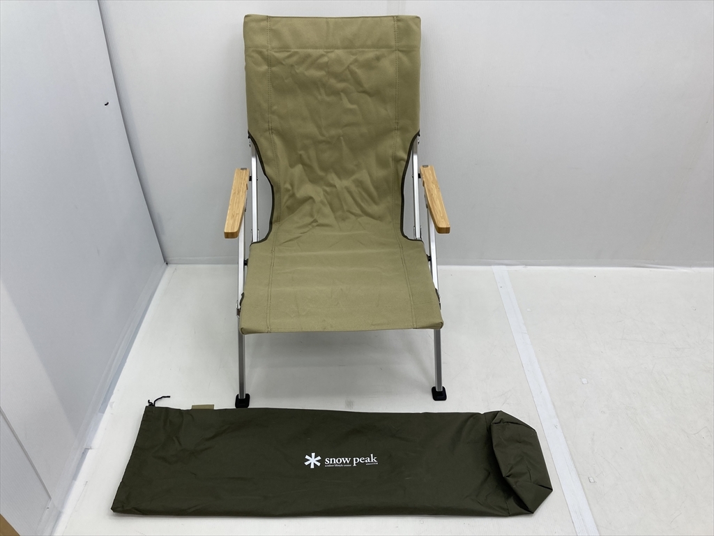 下松)snow peak スノーピーク ローチェア30 カーキLV-091KH 折りたたみチェア アウトドア　キャンプ ◆★J260413R01B PD13A