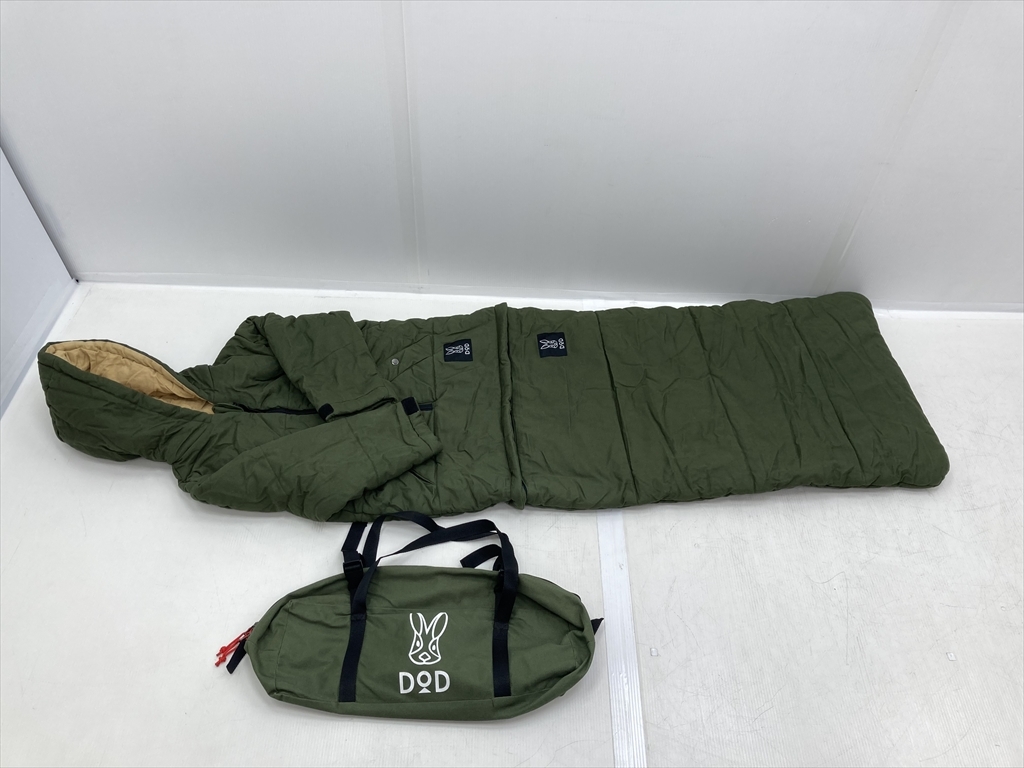 下松)DOD ディーオーディー JACK SCHLAF 2(S) ジャケシュラ2S S1-707-KH シュラフ 寝袋 焚き火ジャケット ◆★J260413R02A PD13A