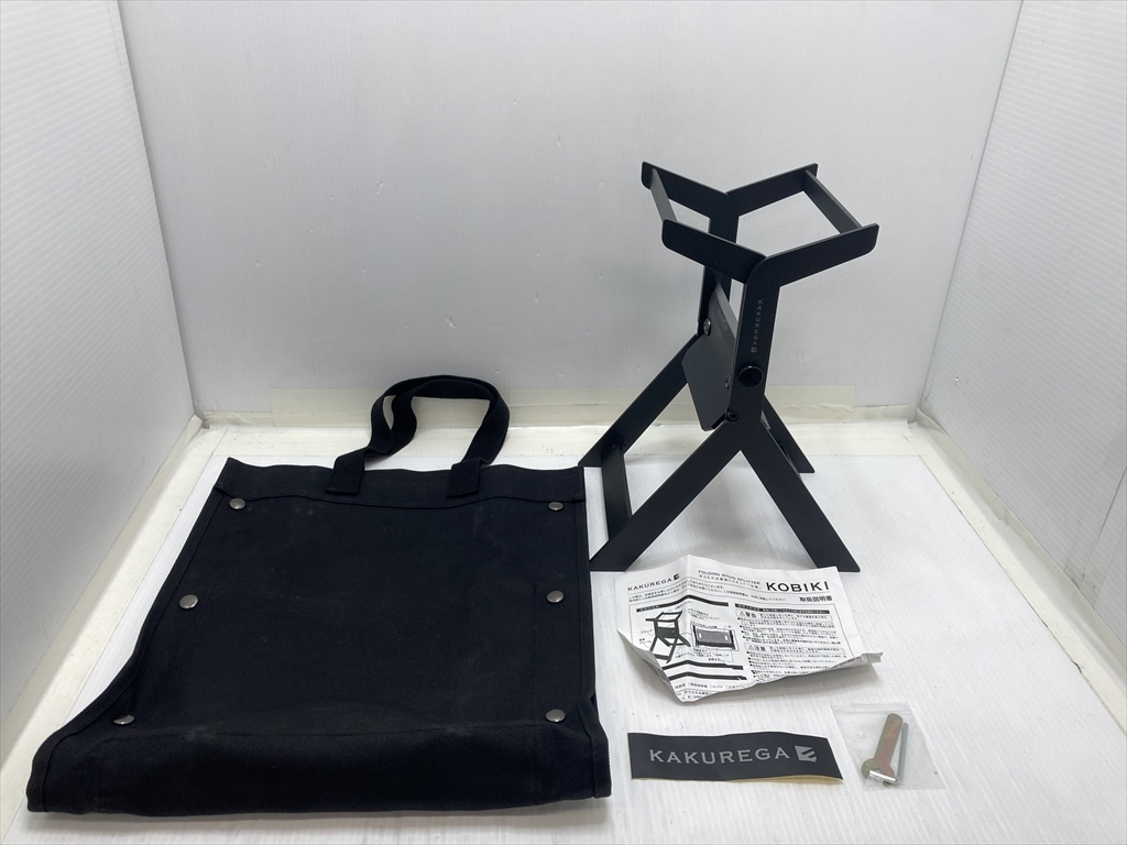 下松)KAKUREGA カクレガ 折りたたみ薪割りスタンド KOBIKI 木挽 薪割り 薪バッグ アウトドア キャンプ ◆★J260413R14B PD13A