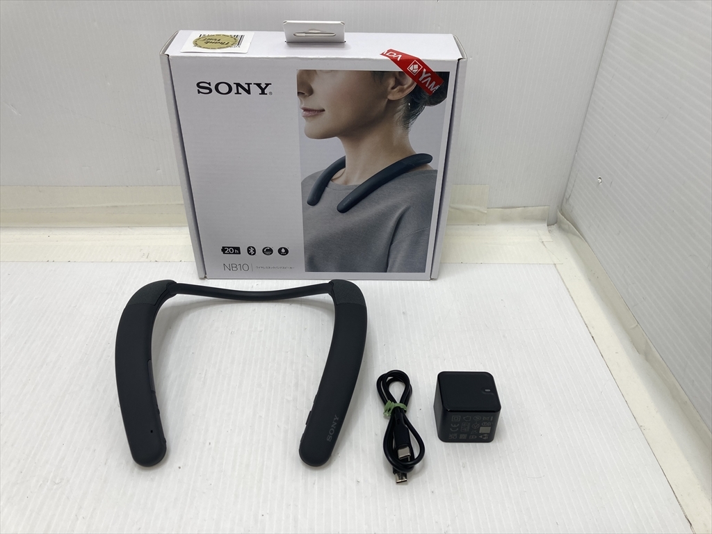 下松)SONY ソニー ワイヤレスネックバンドスピーカー SRS-NB10 Bluetooth 音出し確認済み ◆★H260416R04A PD16A