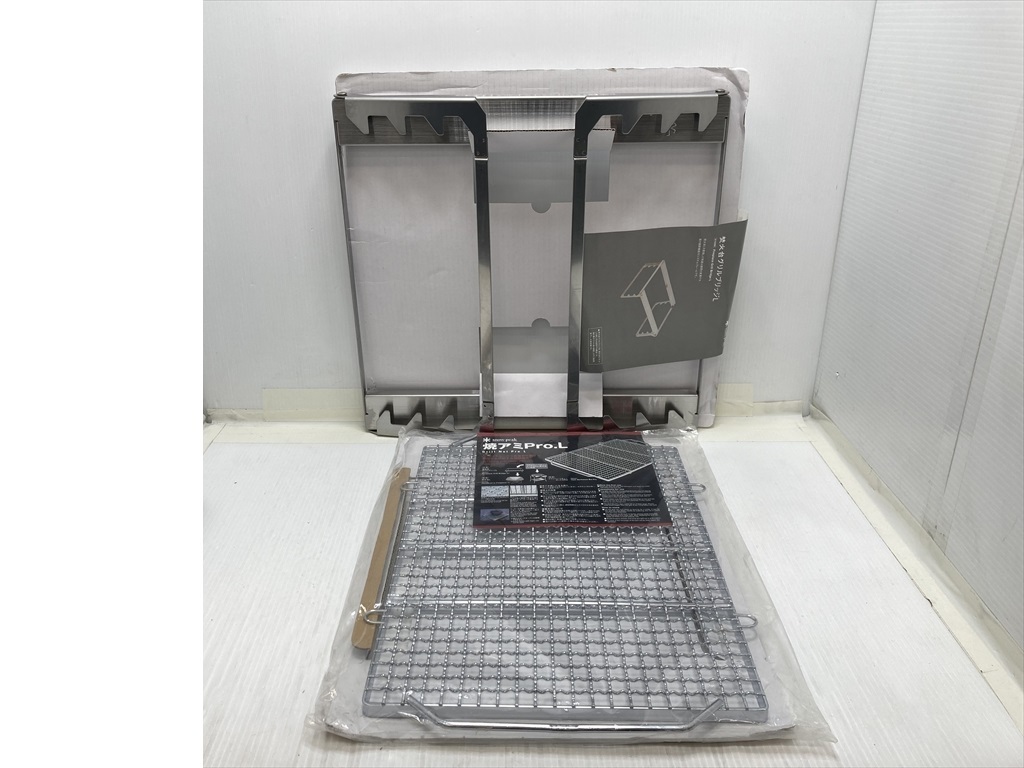 下松)snow peak スノーピーク 焚火台 グリルブリッジ L ST-032GBR 焼アミPro.Lステンレス ST-032MA ◆★J260416R05A PD16A