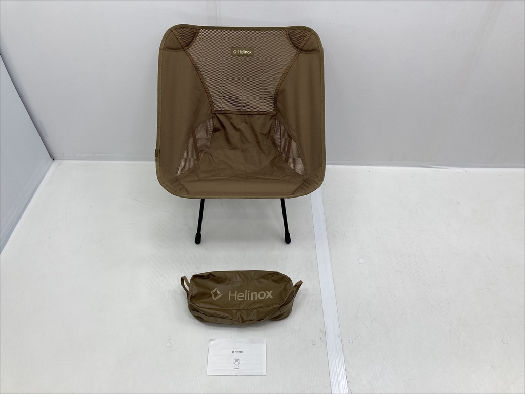 下松)Helinox ヘリノックス 折り畳みチェア Chair One チェアワン タン アウトドア キャンプ ◆★J260420R03A PD20A