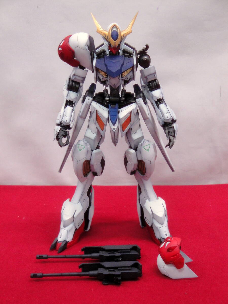 カメ)1/100 フルメカニクス ガンダムバルバトスルプス プラモデル 組立 塗装済 完成品 鉄血のオルフェンズ ◆U2604023 PD19B