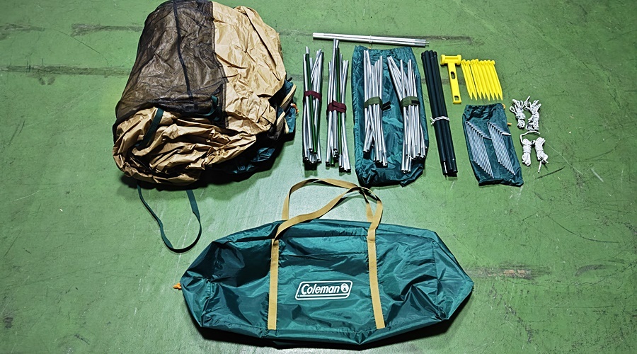 下松)Coleman コールマン タフスクリーン2ルームハウス キャンプアウトドア ▲★J251216N04B NN16C