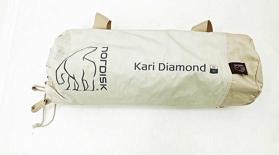 下松)NORDISK ノルディスク Kari Diamond 10 カーリ ダイヤモンド タープ アウトドア キャンプ ▲★J260420N04A PD20C