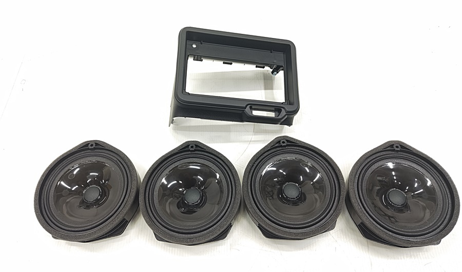 下松)新車外し ホンダ JF5 N-BOX 純正 オーディオパネル+スピーカー4個 ▲★C260420N02B PD20C
