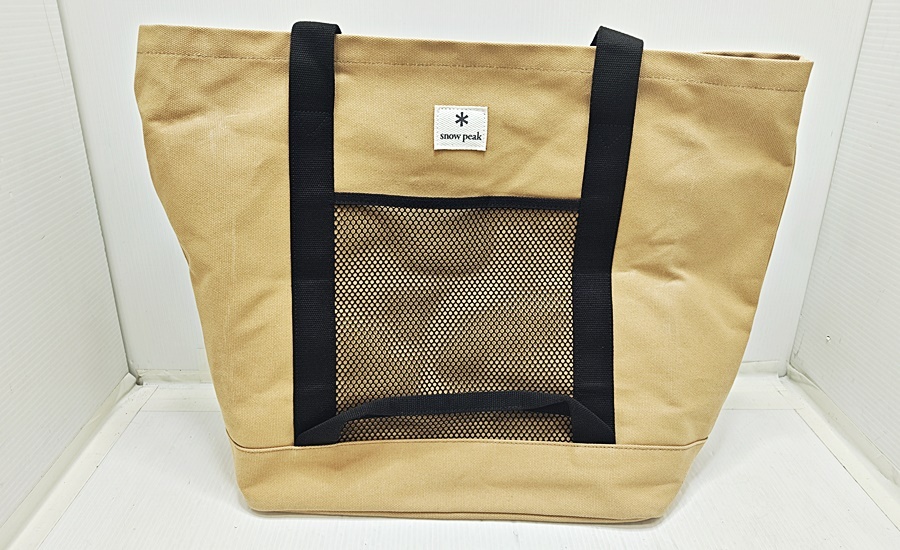 下松)snowpeak スノーピーク トートバック キャンプ アウトドア ▲★J260407N01A PD07C