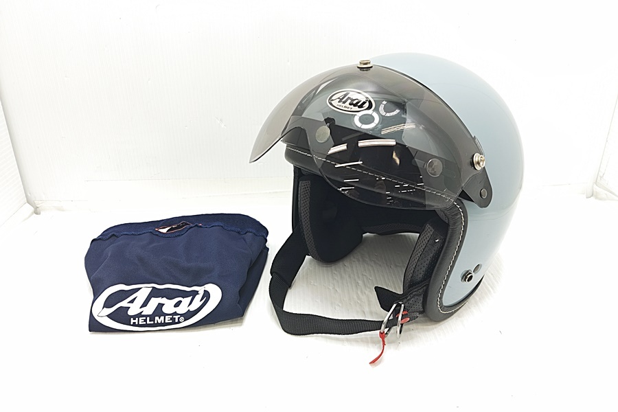 下松)Arai アライ Classic AIR ジェットヘルメット 2022年製 55～56cm ▲★C260411N05B PD11C