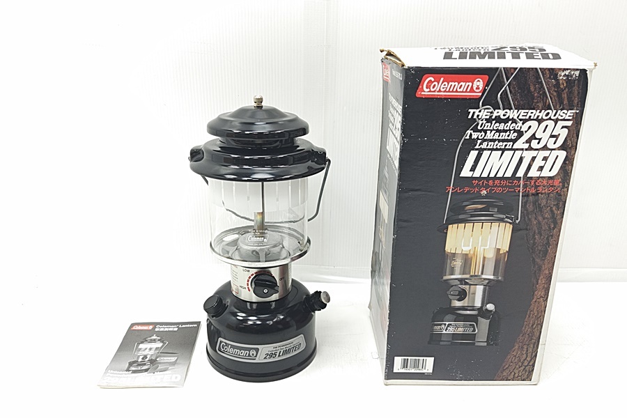 下松)Coleman コールマン 295-701J パワーハウス アンレデッド ツーマントルランタン 295リミテッド 現状品 ▲★J260420N05B PD20C