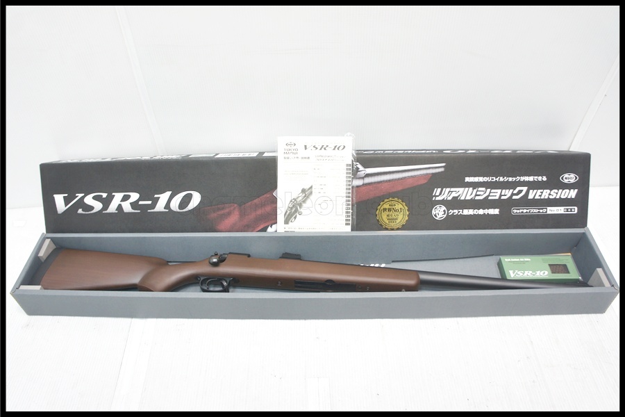 福岡)美品 東京マルイ VSR-10 リアルショックバージョン ボルトアクション エアーライフル