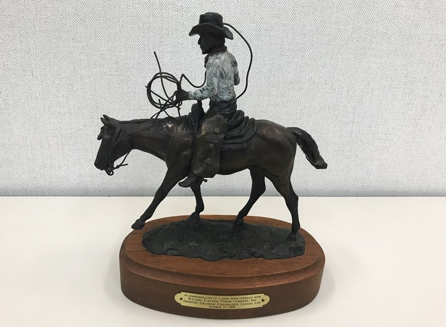 下松)Clifton Ray Cheek REINSMAN 置物 アンティーク レトロ ◆N2507023 NG09A