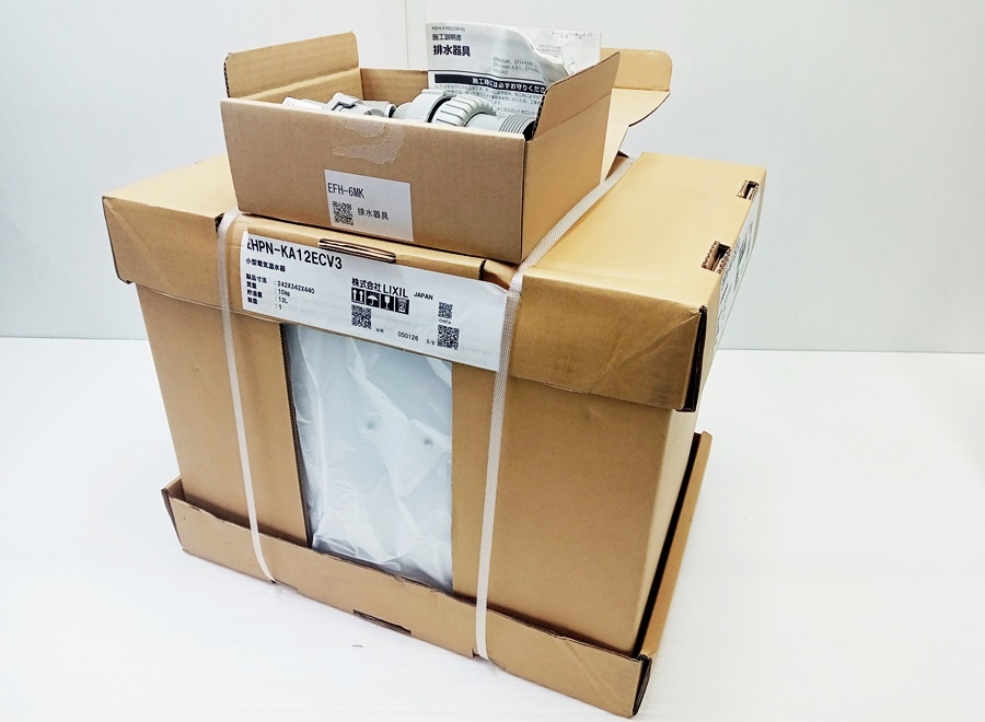 下松)【未使用品】LIXIL リクシル INAX 電気温水器 EHPN-KA12ECV3 (100V) おまけ付き ◆N2603022 PC06A