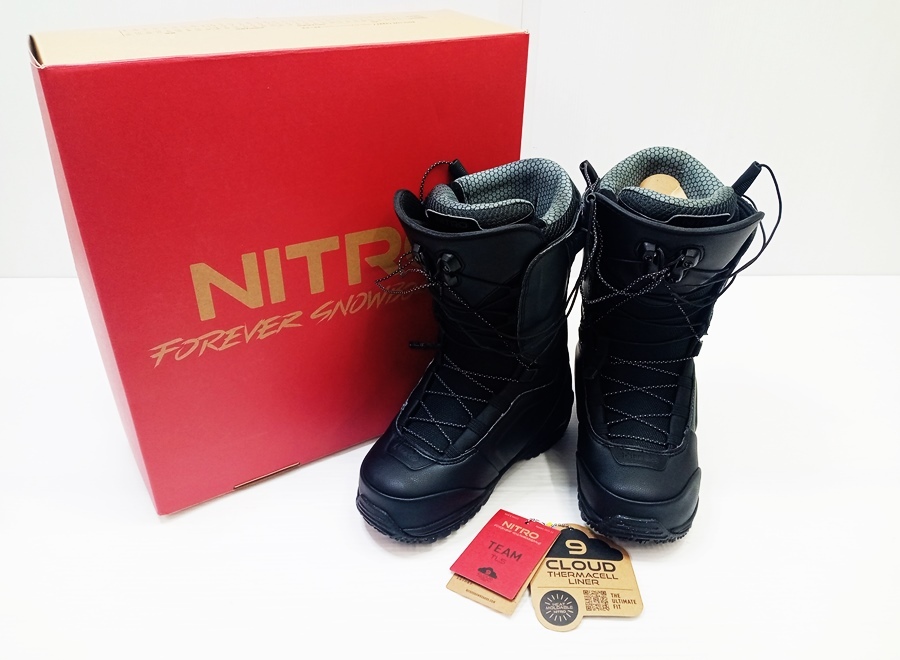 下松)【未使用/展示品】 NITRO ナイトロ TEAM TLS チーム スノーボードブーツ 25-26 US(7.5）25.5cm ◆N2601064 PA21A
