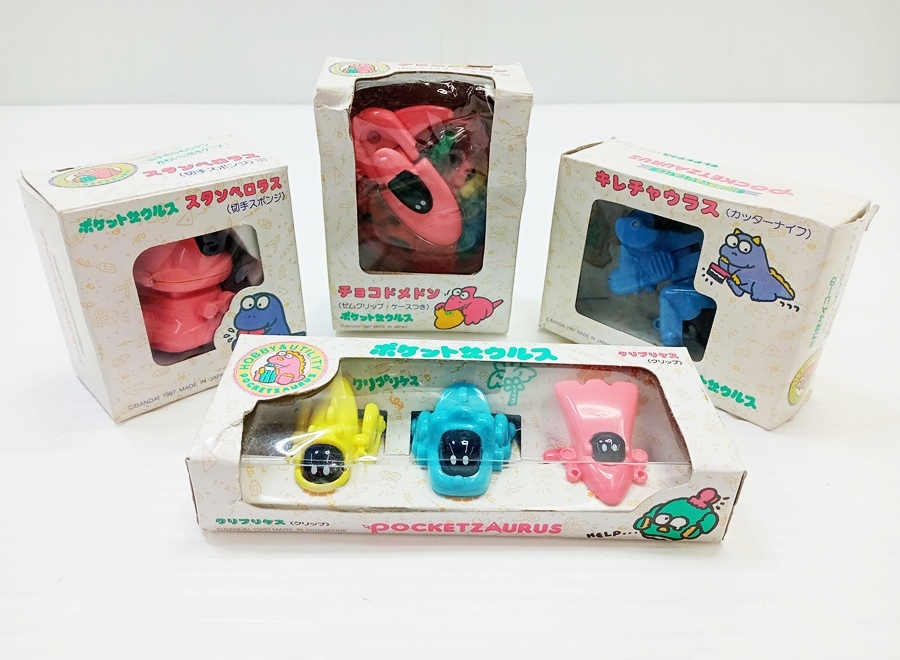 下松)【未使用/長期保管品】 BANDAI バンダイ ポケットザウルス まとめて ４点 ◆N2604069 PD22A