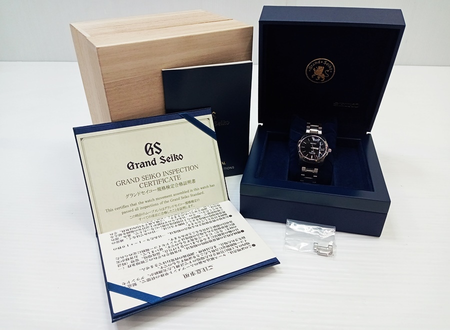 下松)【美品】SEKO セイコー グランドセイコー GS デイト 自動巻 オートマチック 腕時計 9S65-00B0 メンズ ◆N2604070 PD22A