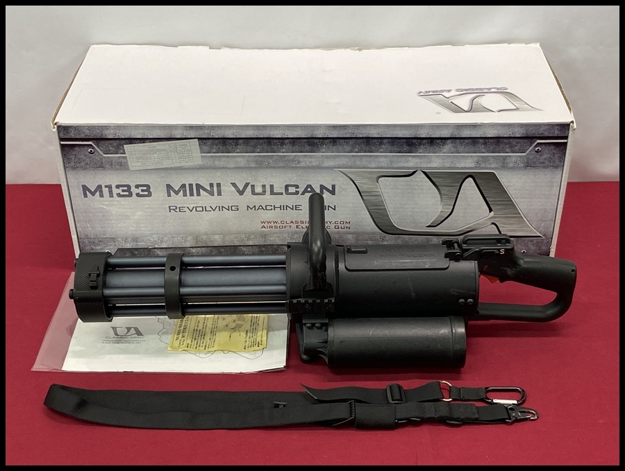 カメ) Classic Army 電動ガン M-133 ミニバルカン 現状品 【品番：4894361018141】 動作確認済
