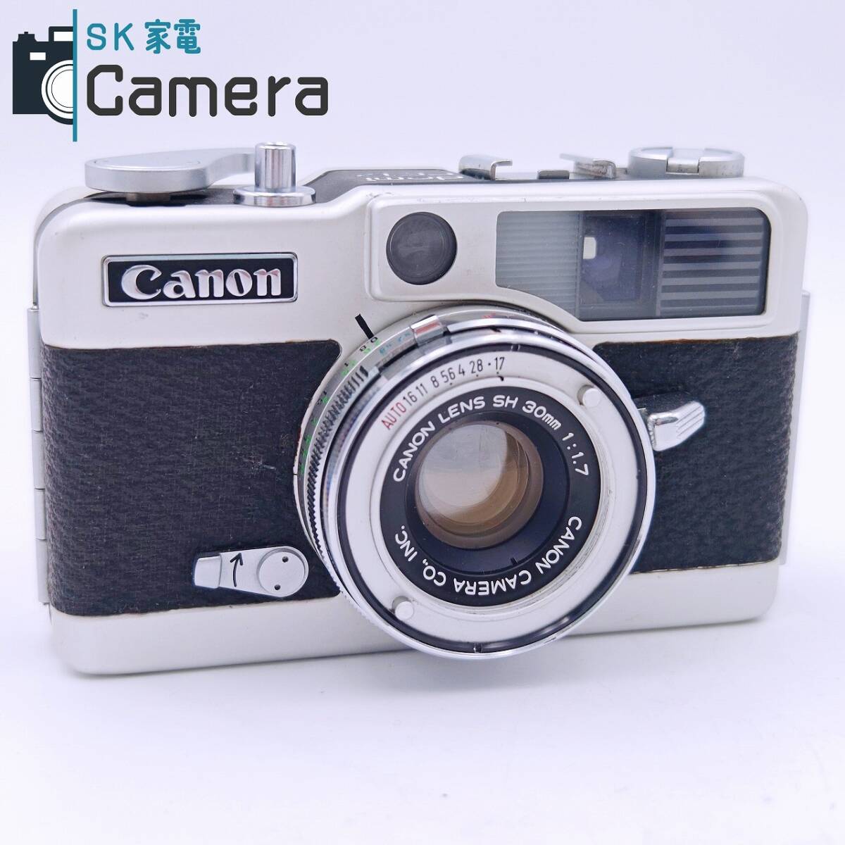【中古】 Canon demi EE17 SH 30ｍｍ F1.7 キャノン デミ 露出動作