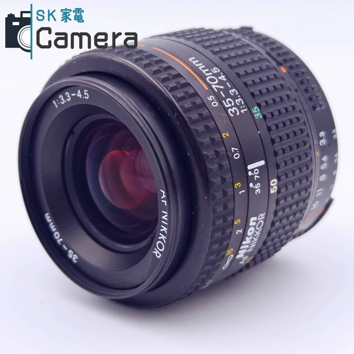 【中古】 Nikon AF NIKKOR 35-70ｍｍ F3.3-4.5 ニコン