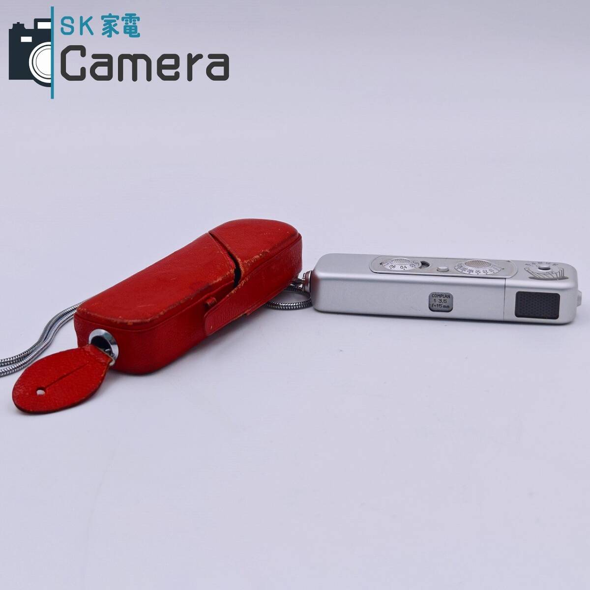 【中古】 MINOX B COMPLAN 15ｍｍ F3.5 ミノックス スパイカメラ 動作品 ケース付