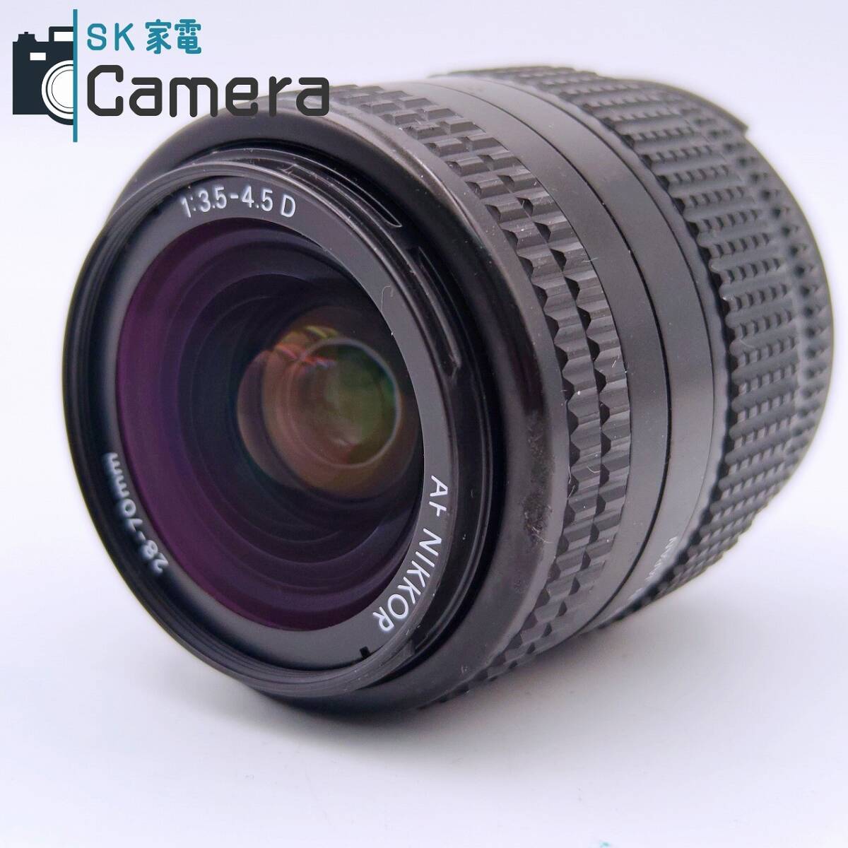 【中古】 Nikon AF NIKKOR 28-70ｍｍ F3.5-4.5 D ニコン