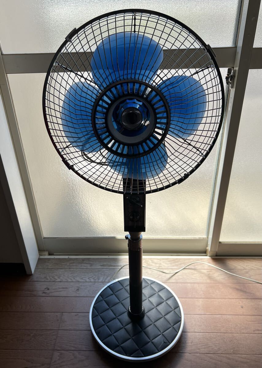 昭和レトロ 当時物 TOSHIBA 東芝 扇風機 大型扇風機 CRYSTAL ZEPHYR SF-30K 4枚羽根 30cm 動作確認済み
