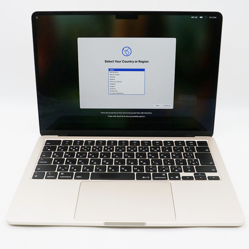 Apple MacBook Air 13-inch, M4, 2025 スターライト 限定保証期限：2026/7/11 16GB/SSD 256GB/充放電12回 元箱あり 中古良品