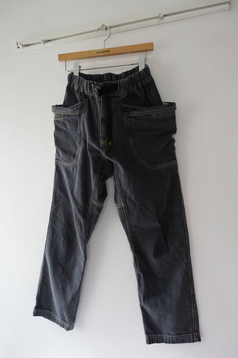 GOHEMP ゴーヘンプ VENDOR ANKLE EASY PANTS BLACK (ワンウォッシュ)(ベンダー イージーパンツ) Sサイズ