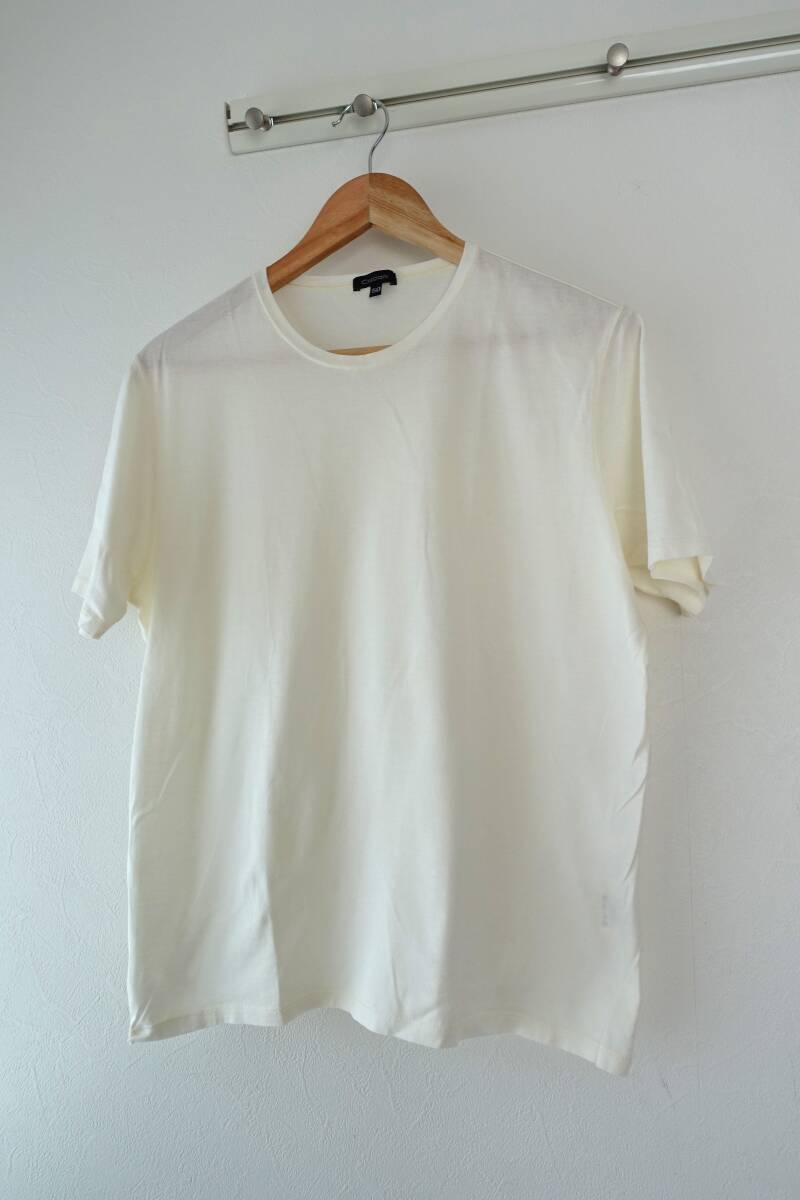 Cruciani クルチアーニ コットン 半袖Tシャツ ホワイト カットソー　
