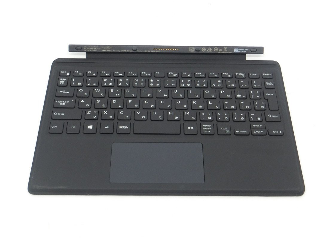 中古　DELL K16M001 トラベルキーボード　ブラック　Latitude 5285対応　ジャンク品/通電動作未確認 　送料無料
