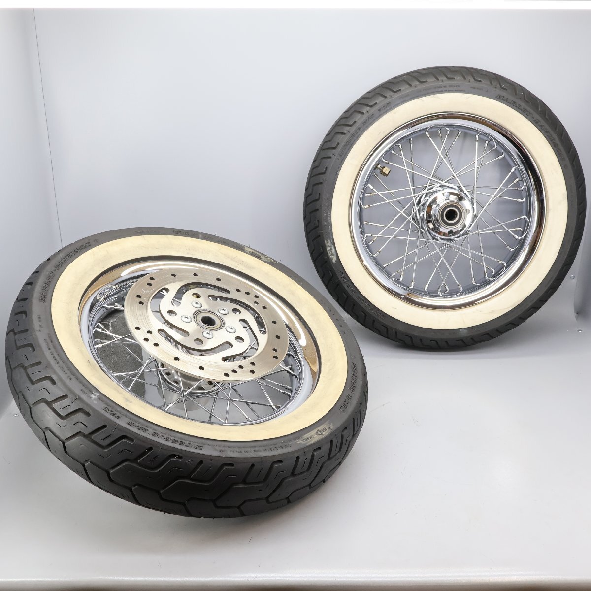 ハーレー 純正 ソフテイル フロントホイール リアホイール セット 16インチ FLSTN FLSTC ヘリテイジ デラックス　260310CF0224