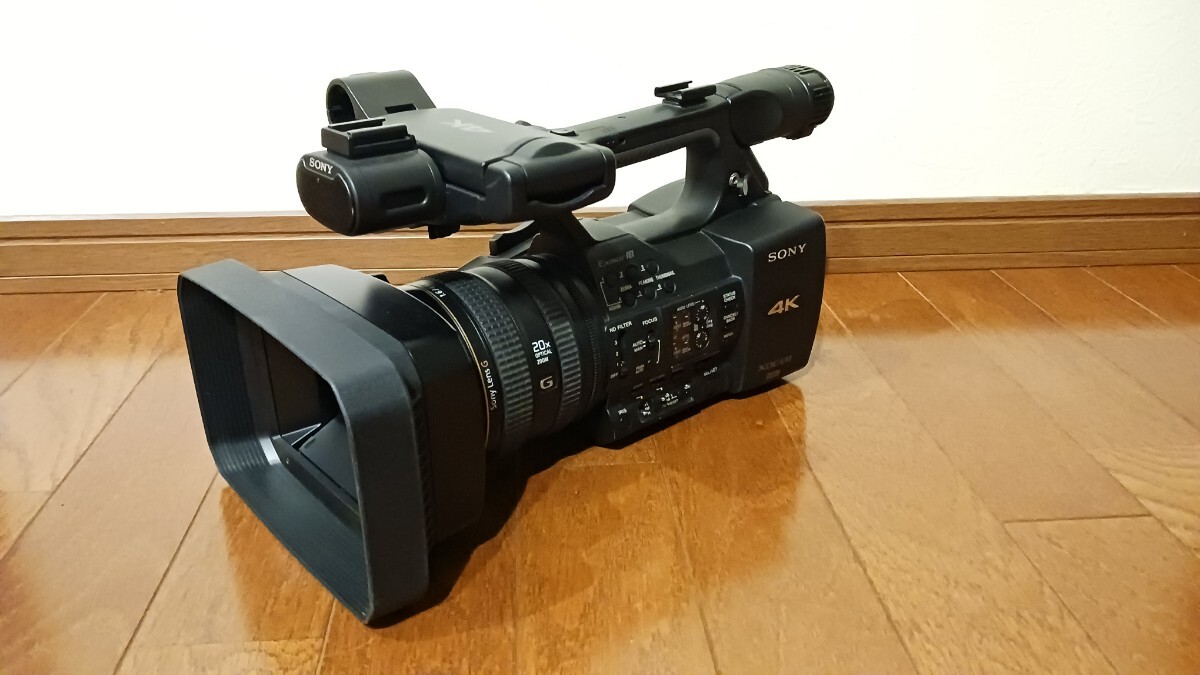 【4k60P記録】PXW-Z100 インタレースも可　TC SDI HDMI 装備　業務用ビデオカメラ SONY XDCAM
