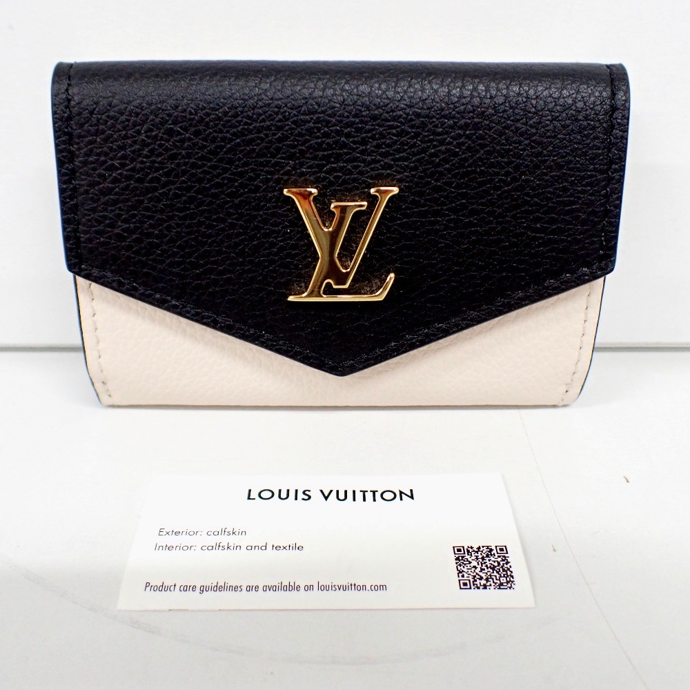 ID348532 ルイ・ヴィトン 三つ折り財布 ポルトフォイユ・ロックミニ M80984 ICタグ レディース LOUIS VUITTON 中古 美品