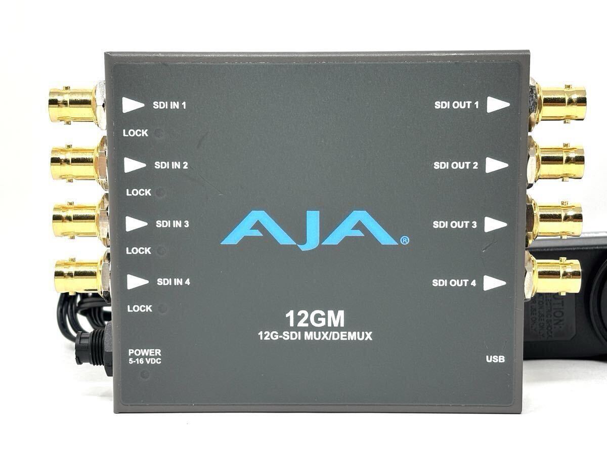 AJA 12GM 12G/3G-SDI対応マルチプレクサー