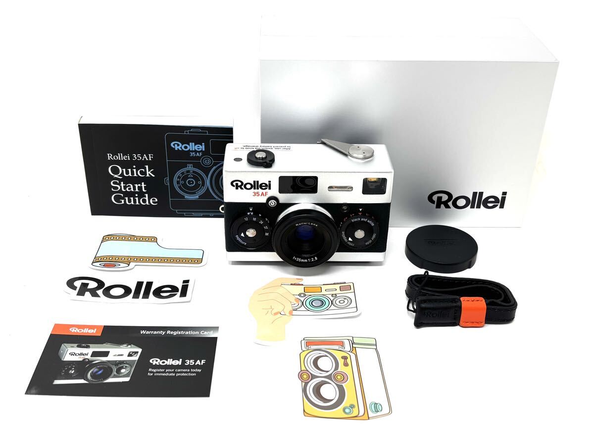 Rollei35AF Chrome ローライ35AF クローム　フィルムコンパクトカメラ