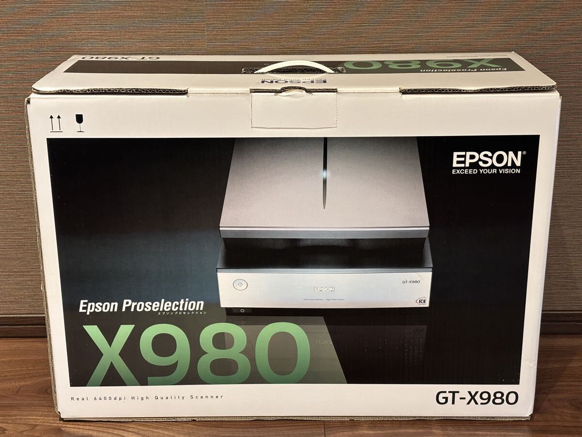 新品！ EPSON GT-X980 A4フラットベッドスキャナー メーカー保証付き！