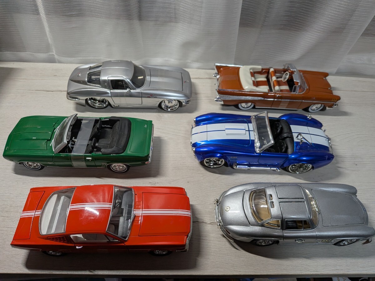 ミニカー 当時物 1/24 ダイキャストモデル 6台