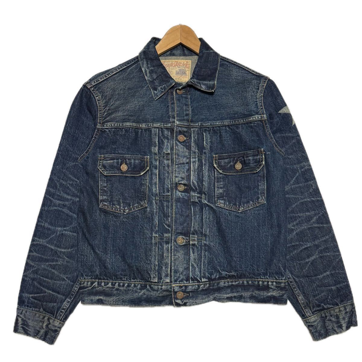 希少【sugar cane シュガーケーン【商品名】lot.101 SC12101H /FIBER DENIM LONE STAR JACKET/デニムジャケット 2nd type