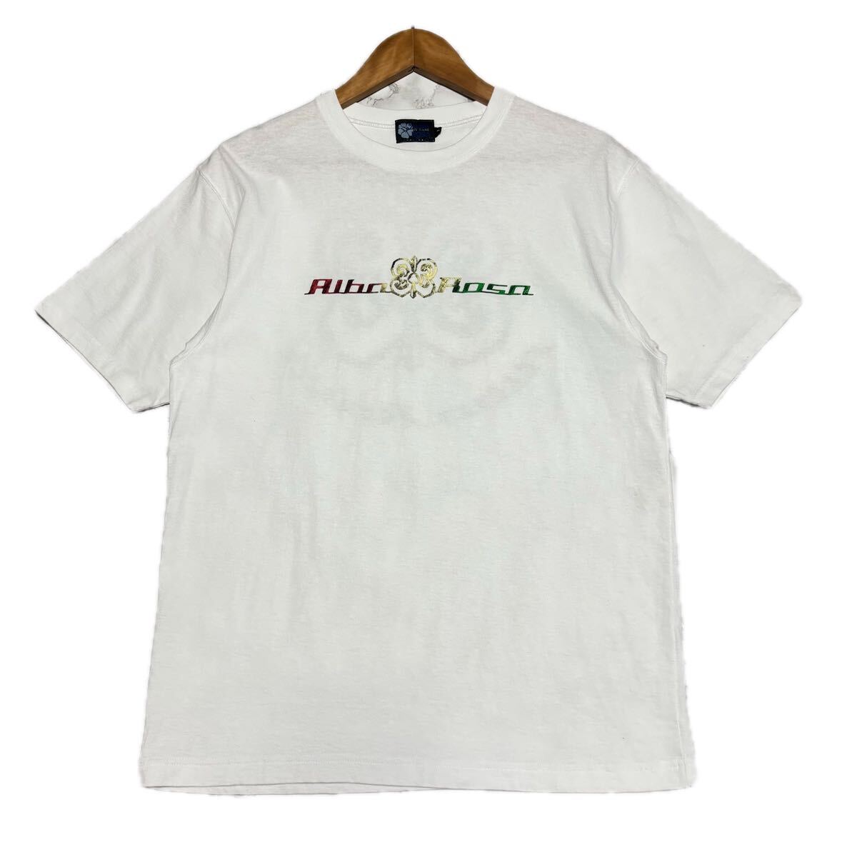 希少【ALBA ROSA アルバローザ【my tane マイタネ】archive ロゴ 半袖 カットソー シャツ Tシャツ