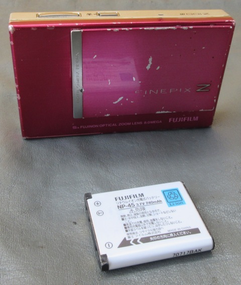 ☆ジャンク☆FUJIFILM 富士フィルム FINEPIX Z100 fd バッテリー付き ファインピクス デジカメ フジフィルム XD/SDカード仕様