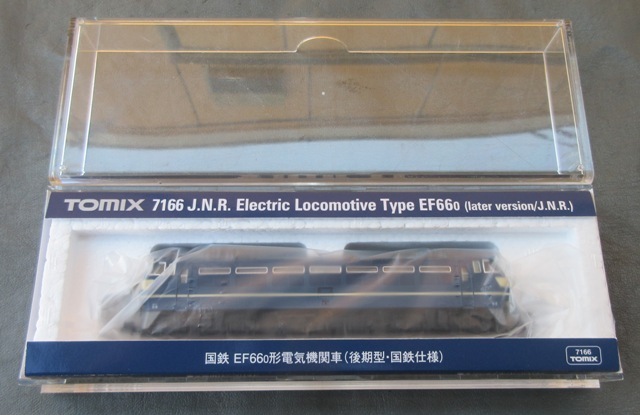 ☆ケース/未開封付属品付☆TOMIX 7166 国鉄 EF66-0形 電気機関車 後期型・国鉄仕様 トミックス Nゲージ 鉄道模型