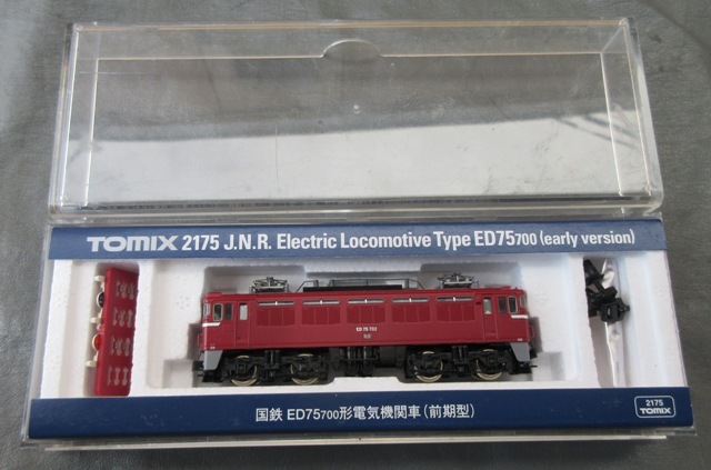 ☆ケース付き☆TOMIX 2175 ED75-700形 電気機関車 (前期型) Nゲージ 鉄道模型 トミックス ローズ