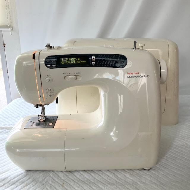 01　baby lock　ベビーロック　COMPANION　コンピューターミシン　7100