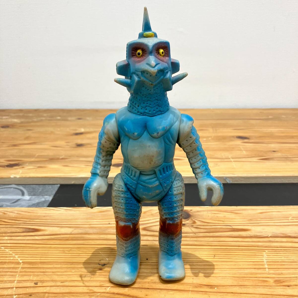 6-50【鴇】ブルマァク ウルトラマン カプセル怪獣 ウインダム 円谷プロ ソフビ フィギュア 全長約24㎝ 当時物 中古 現状品