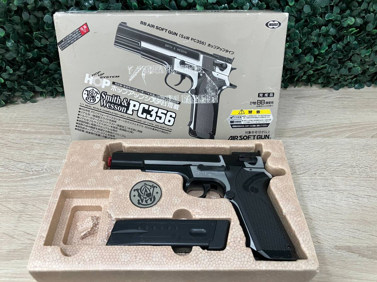 S-9-79【鴇】☆1円スタート☆ 東京マルイ S&W Smith&Wesson PC356 エアガン 中古 現状品 玩具