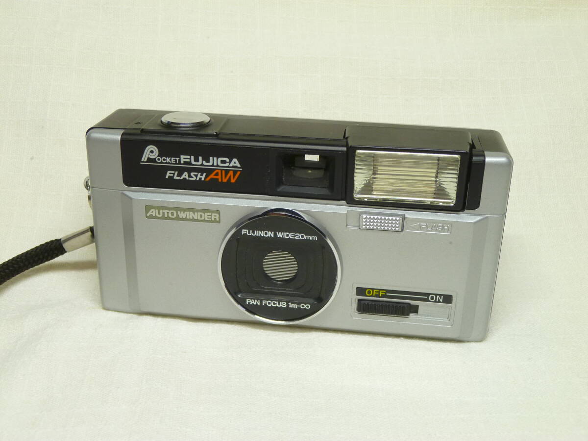 ☆ジャンク POCKET FUJICA FLASH AW ポケットフジカ フラッシュAW　富士フイルム