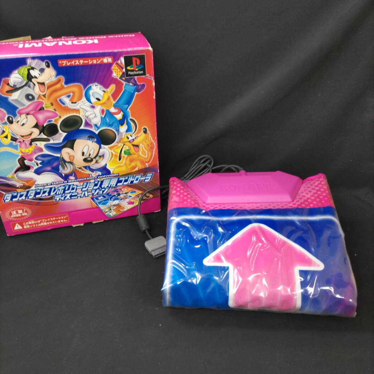 ◎コナミ◎KONAMI ダンスダンスレボリューション専用コントローラ ディズニーバージョン RU031 プレイステーション専用 ソニーライセンス品