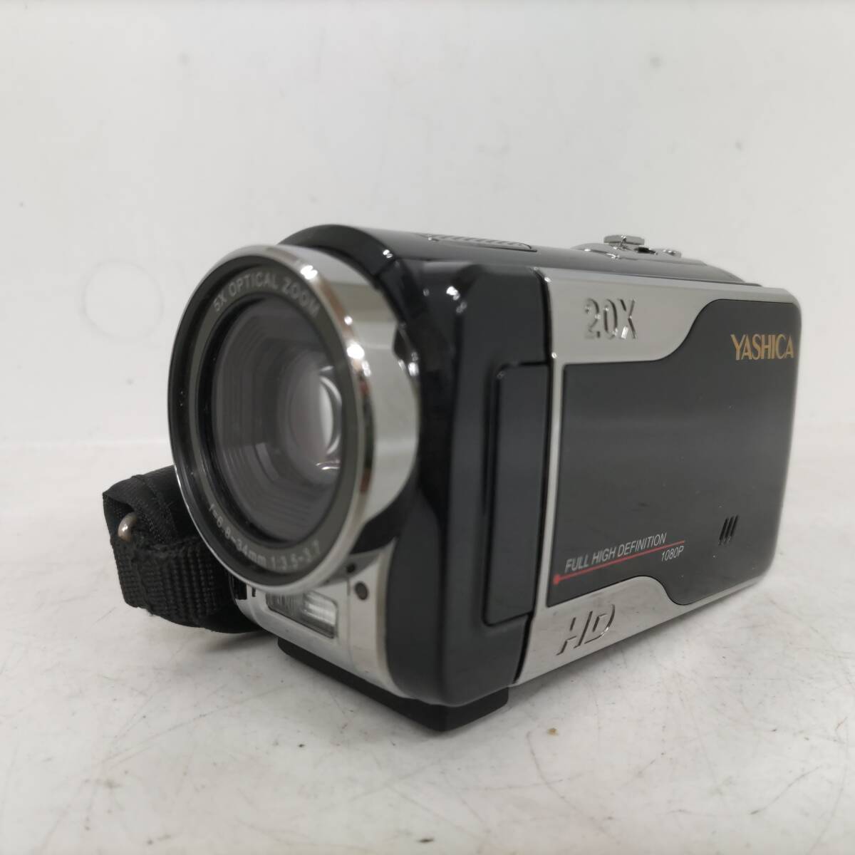 ◎YASHICA◎エグゼモード EXEMODE ADV-535HD フルHDカムコーダー 光学5倍ズームレンズ搭載 中古現状 即発送