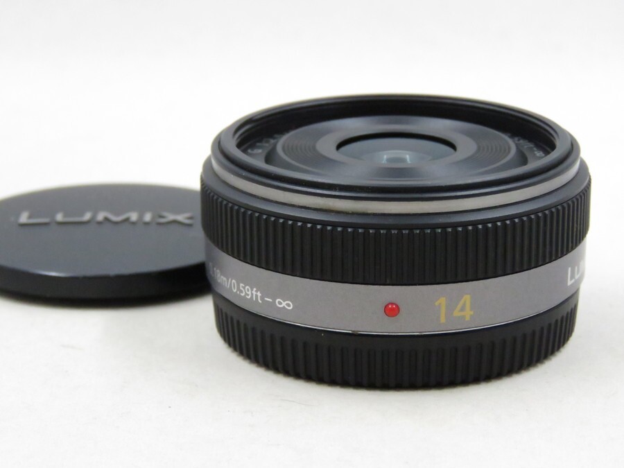 [23579W2]★新品同様★Panasonic LUMIX G 14m F2.5 ASPH.